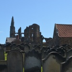 Graveyard and Whitby Abbey