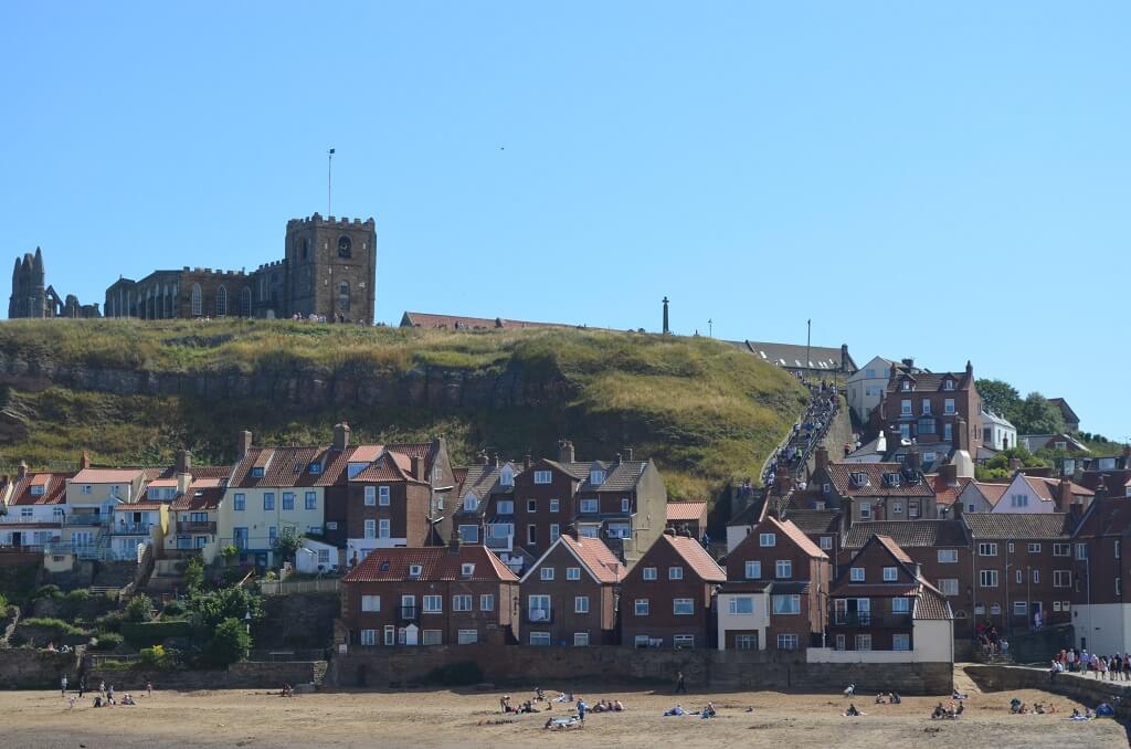 Henrietta Street and St Mary's Church at Whitby