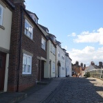 Quiet streets in old Whitby