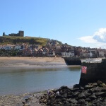 St Mary's Church across the river in Whitby