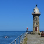 Whitby's East Piers Lighthouse