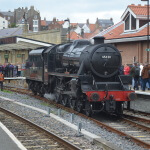 Eric Treacy Changing Tracks at Whitby