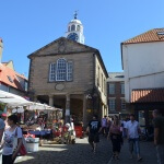 Old market area on east side of Whitby