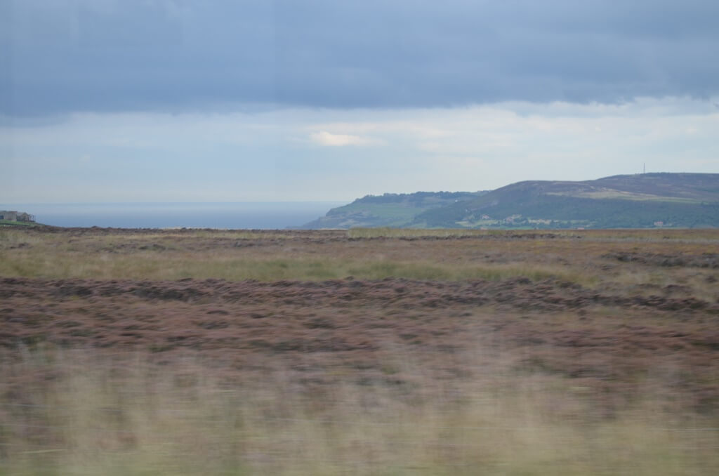 Over the moors to Ravenscar