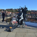 Street Entertainer Whitby Quay Side